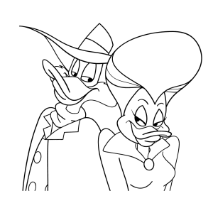 Darkwing Duck en Morgana Marcaber