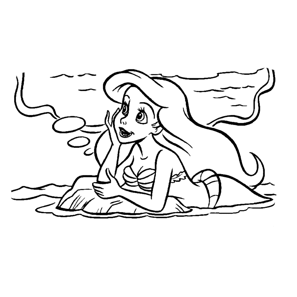 Ariel aan het strand