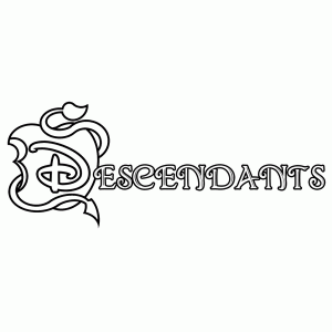 Logo Disney Descendants