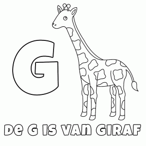 De G is van Giraffe