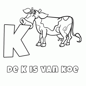 De K is van Koe