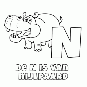 De N is van Nijlpaard