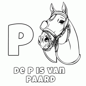 De P is van Paard