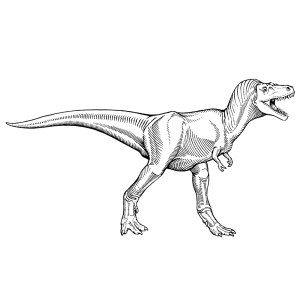 Vleesetende dino