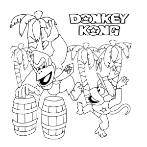 Donkey en Diddy Kong
