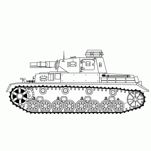 Duitse tank - Panzer IV E