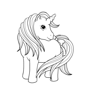 My little pony unicorn