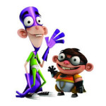 Fanboy en Chum Chum kleurplaat