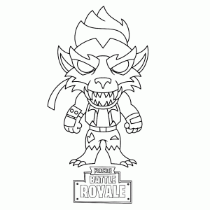 Mini Dire werewolf