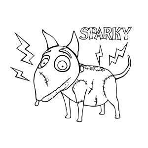 Frankenweenie: Sparky de hond