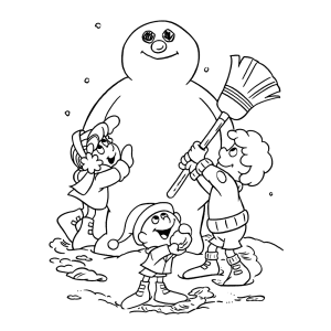 Frosty de sneeuwman
