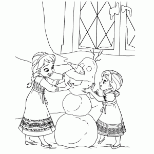 Laten we een sneeuwman maken