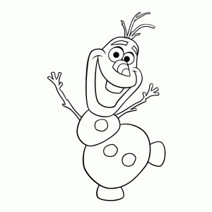 Olaf de sneeuwman