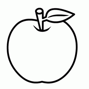 Een geplukte appel