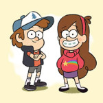 Gravity Falls kleurplaat