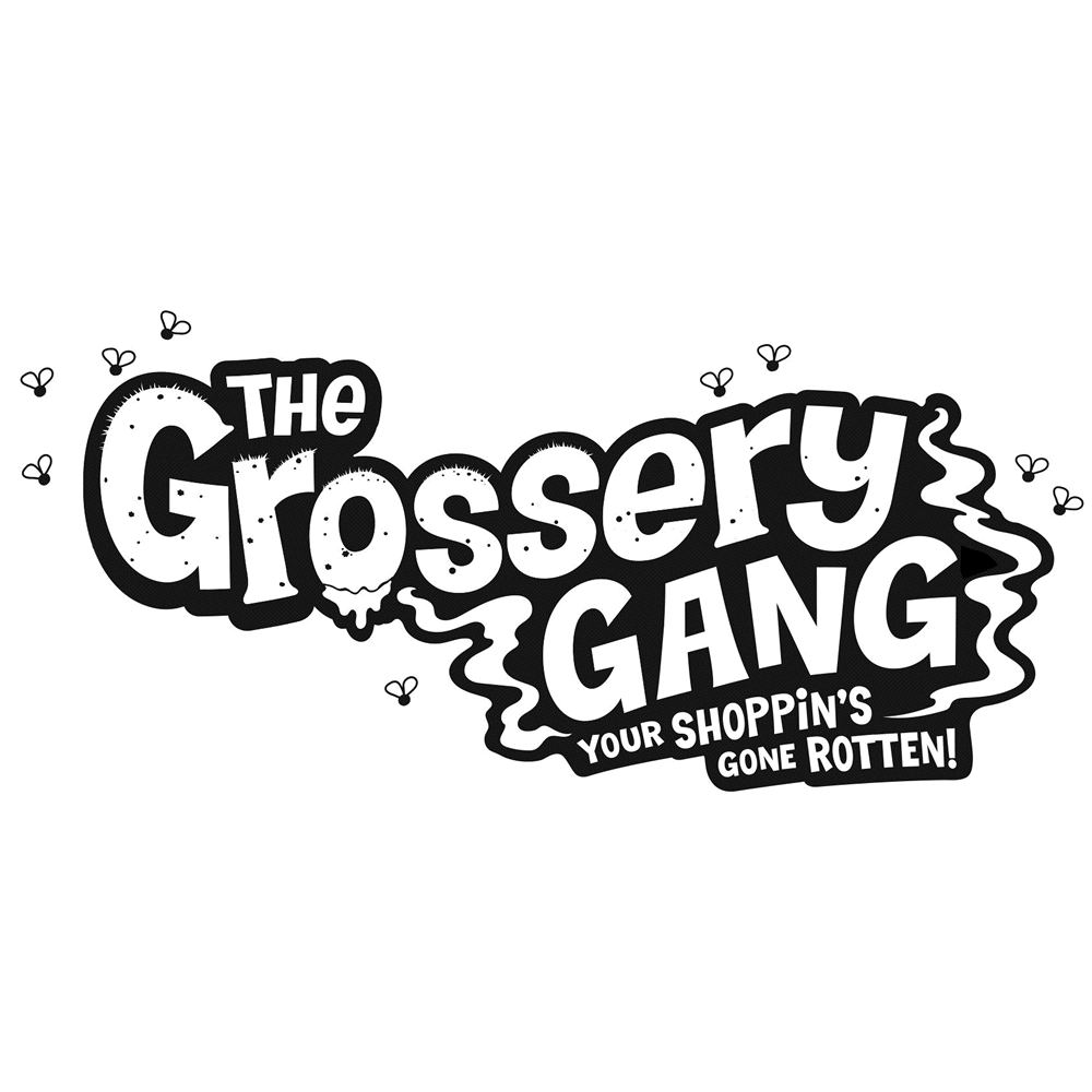 bekijk Grossery Gang logo kleurplaat