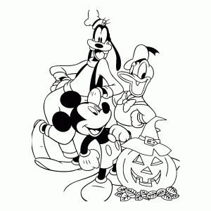 Halloween in Duck town