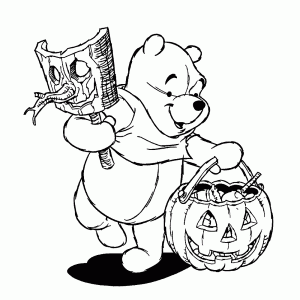 Winnie's Halloween party
