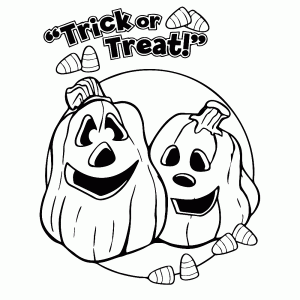 Trick or treat pumpkins