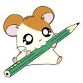 Hamtaro kleurplaten