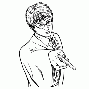 Ongekend Harry Potter coloring pages → Fun for kids [Leuk voor kids] BB-21