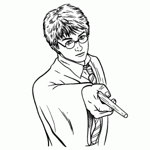 Ongebruikt Harry Potter coloring pages → Fun for kids [Leuk voor kids] RX-67