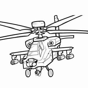 Militaire helicopter