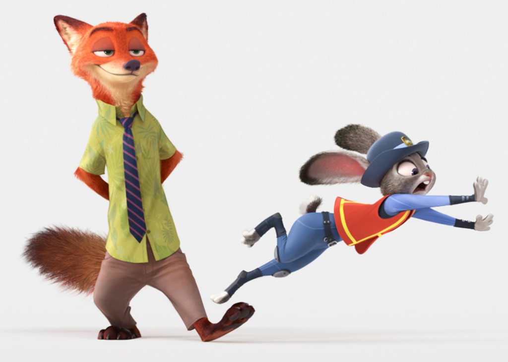 Zootopolis: vos Nick Wilde en konijn Judy Hopps