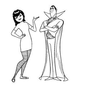 Mavis en Dracula