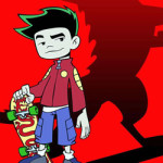 American dragon Jake Long kleurplaat