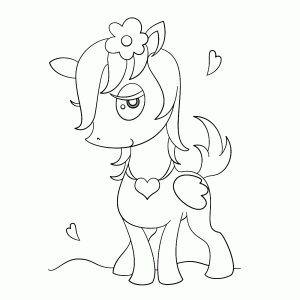 Kawaii pony