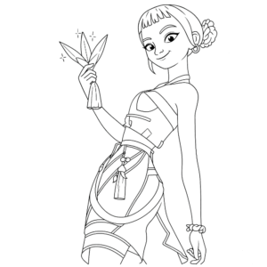 K Pop Demon Hunters   Zoey