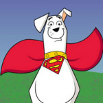 Krypto de superhond kleurplaat