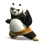 Kungfu Panda kleurplaat