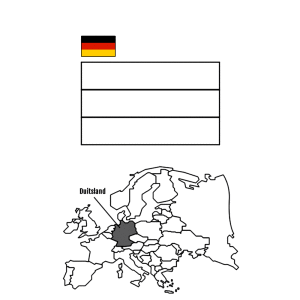 Landen en vlaggen: Duitsland