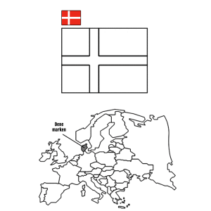 Landen en vlaggen: Denemarken