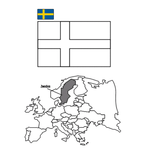 Landen en vlaggen: Zweden