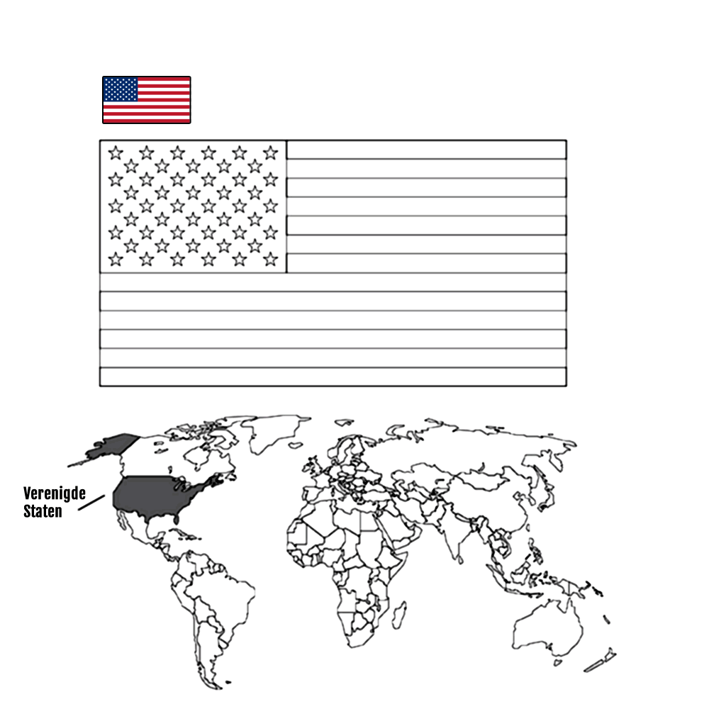 bekijk Verenigde Staten kleurplaat