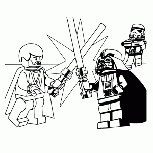 Darth Vader en Obi Wan