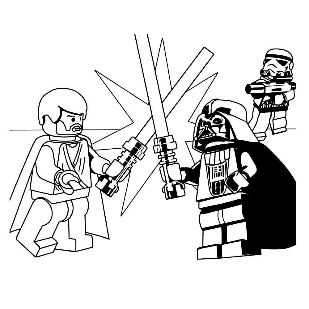 Leuk Voor Kids Darth Vader En Obi Wan