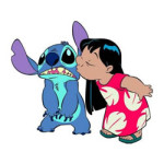 Lilo en Stitch kleurplaat