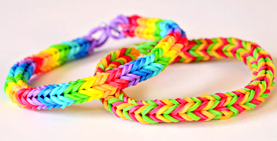 genetisch rust Fondsen Worden Rainbow Loom armbandjes de nieuwe knutselrage? → Leuk voor kids