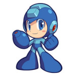 Megaman kleurplaat