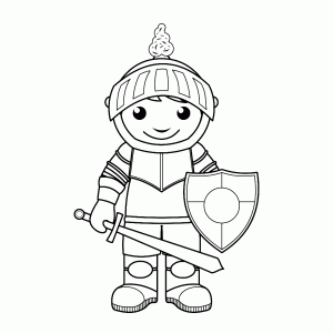 A knight in shining armor