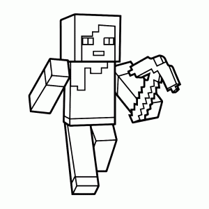 Super Lots of cool Minecraft coloring pages → Fun for kids [Leuk voor kids] KB-85