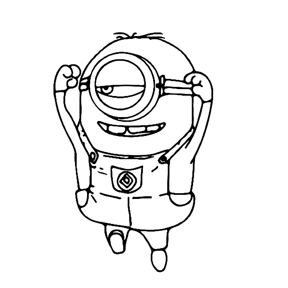 Smug looking Minion