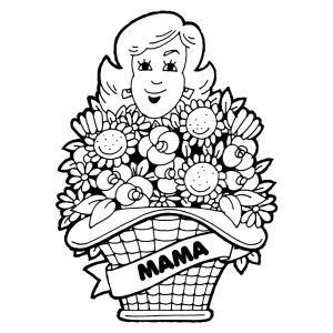 Boeket bloemen voor mam