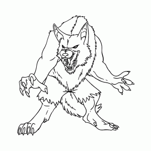 Gevaarlijke weerwolf