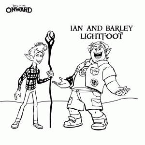 Ian en Barley Lightfoot