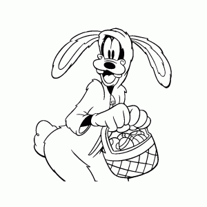 Goofy Easter Bunny